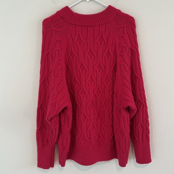 COS Cable-Knit Wool-Blend Jumper - Picture 6 of 8